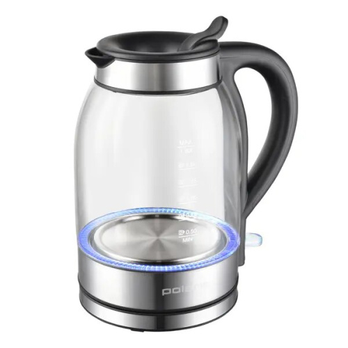 Электрочайник Polaris PWK 1739CGL сталь стекло/металл