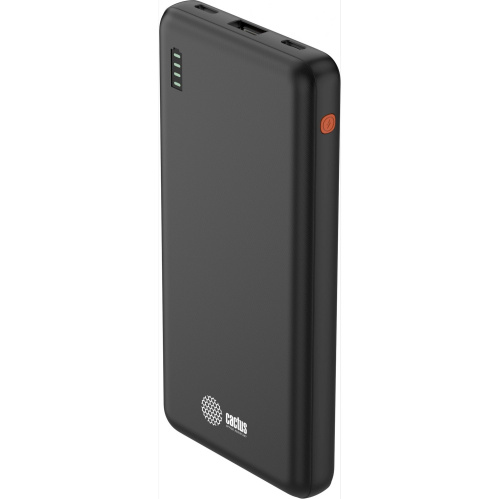 Мобильный аккумулятор Cactus CS-PBFSAA-10000 черный