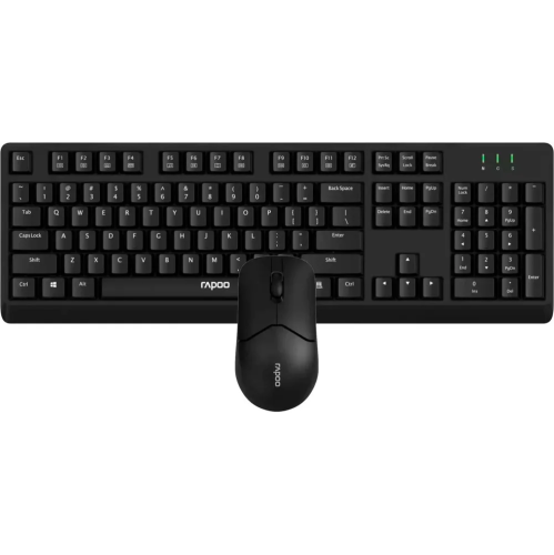 Клавиатура+мышь беспроводная RAPOO X1500 черный