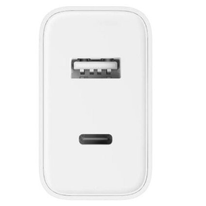 СЗУ Xiaomi Mi 33W Wall Charger (Type-A+Type-C) (BHR4996GL) 33W 1USB, USB type-C, Quick Charge, PD, 3A, белый