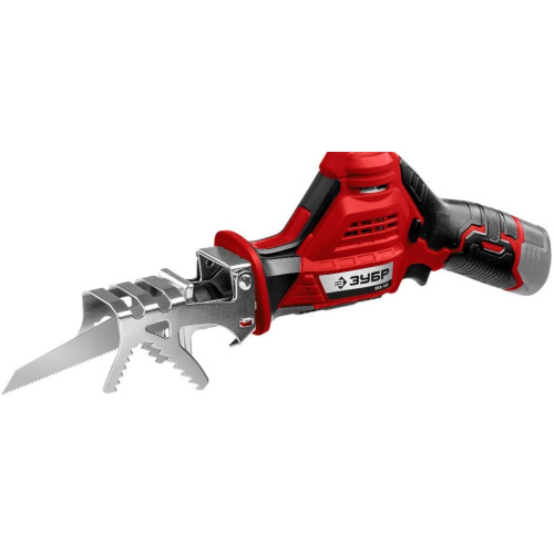 Пила сабельная ЗУБР СПЛ-125 12В без АКБ