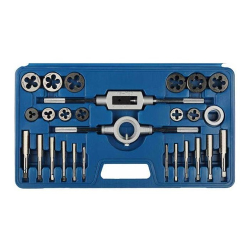 Набор метчиков и плашек Зубр 28122-H16 16 предметов (жесткий кейс)