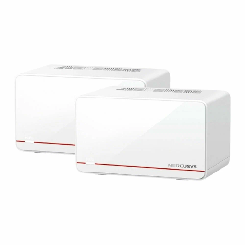 Домашняя Mesh Wi-Fi 7 система Mercusys Halo H37BE(2-pack) BE6500