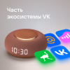 Умная Колонка Vk Капсула Мини С Голосовым Помощником Марусей, Терракотовая