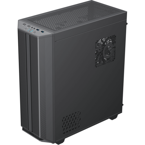 Корпус GameMax Precision COC Black (T808) (ATX, Черн, 2*USB 3.0, Зак.стекло, 1*120мм+ COC, без БП)
