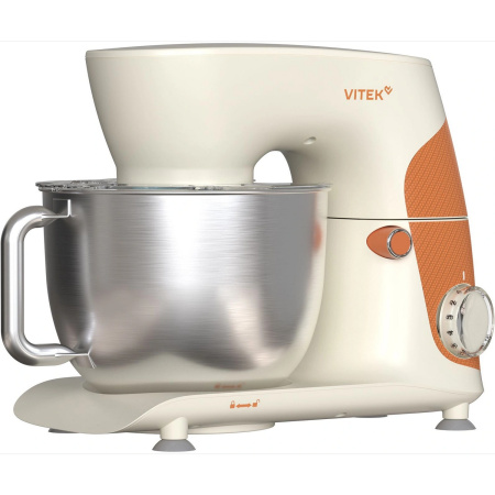 Миксер Vitek VT-PM0331 кремовый/оранжевый