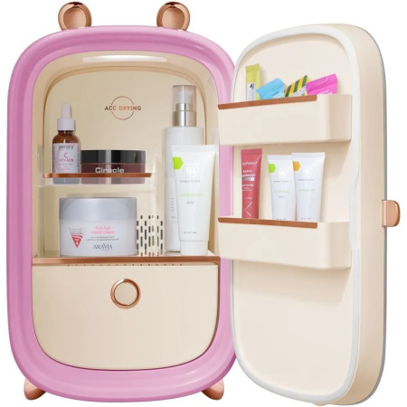 Мини-холодильник для косметики MAUNFELD MFF43PK