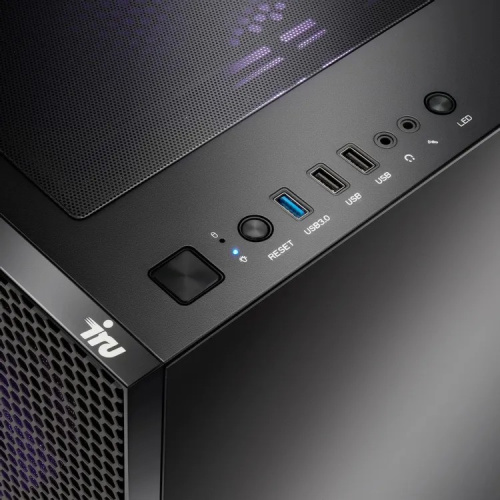 ПК iRU Tactio 510B7GP (2146239) Tower Intel Core i7 13700F, DDR5 32ГБ, 1ТБ(SSD), nVidia GeForce RTX 5060TI-8 ГБ, FreeDOS, черный