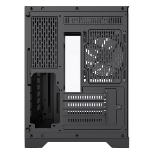 Корпус GameMax Hype-M Black без БП(ATX, USB3.0,Зак.стекло,3*120мм ARGB вент+конт., пыл.фильтр)