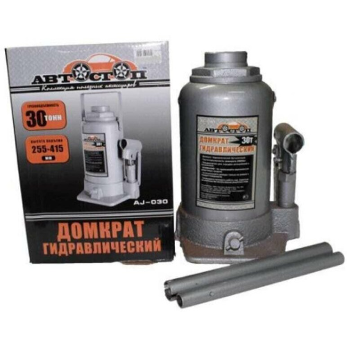 Домкрат бутылочный АВТОСТОП AJ-030 гидравлический 30т