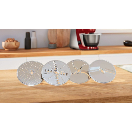 Кухонная машина Bosch MUM5X720 красный/серый