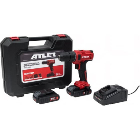 Дрель-шуруповерт ATLET CDT218D8 2АКБ+ЗУ