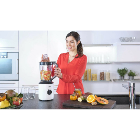 Блендер стационарный Braun JB3100WH 800Вт белый/черный