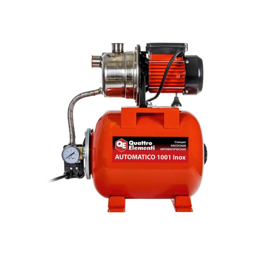 Насосная станция QUATTRO ELEMENTI Automatico 1001 Inox (910-218)