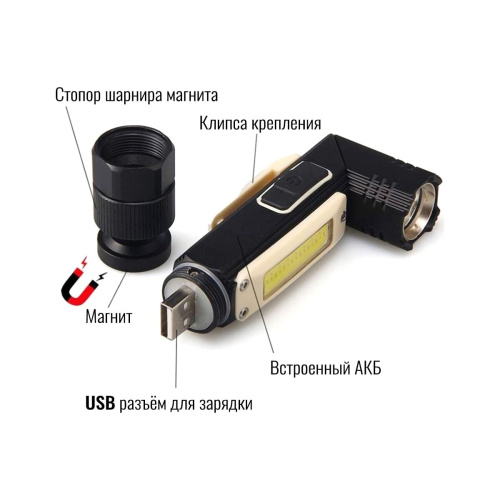 Фонарь налобный FOCUSray 2100 (890033)