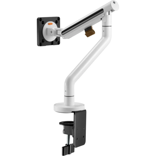 Кронштейн для мониторов Ultramounts UM 725W белый 17"-32" макс.9кг крепление к столешнице поворот и наклон