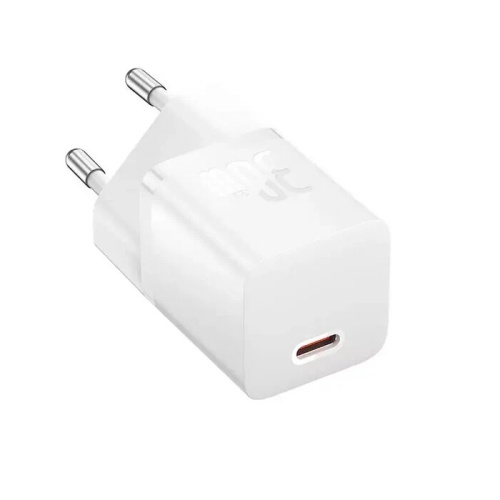 СЗУ Baseus GaN5 CCGN070502 Fast Charger mini 1C 30W EU White