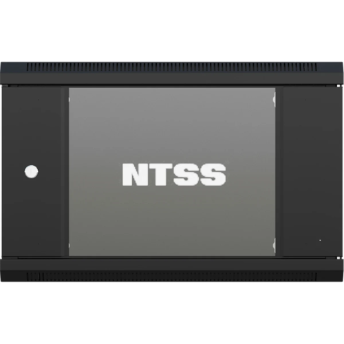 Шкаф коммутационный NTSS NTSS-W12U6045GS (NTSS-W12U6045GS-BL) настенный 12U 570x450мм черный