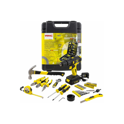 Набор инструментов WMC TOOLS WMC-1057(50645) 57 предметов