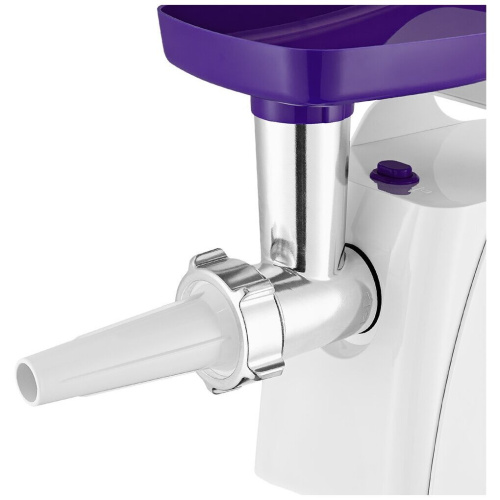 Мясорубка Kitfort КТ-2112-1 белый/синий