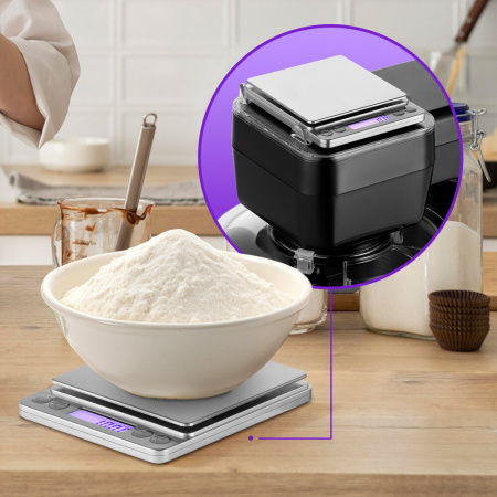 Миксер планетарный KitFort КТ-3434 черный