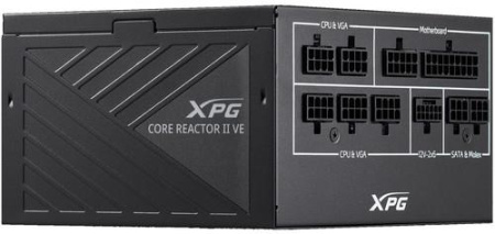Блок питания ADATA XPG CORE REACTOR II VE 650W [COREREACTORIIVE650G-BKCEU] черный