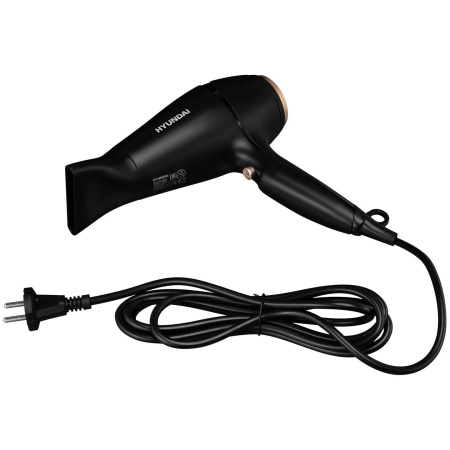 Фен Hyundai H-HD0767 черный