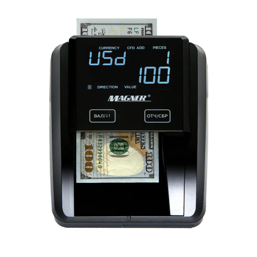 Детектор банкнот Magner 215 AKB с АКБ