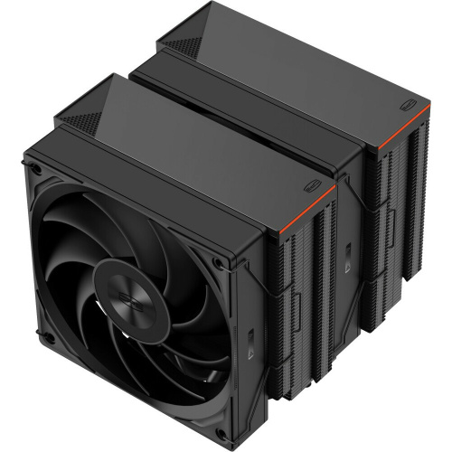 Кулер PCCooler RZ620 BK S115X/1200/1700/18XX/AM4/AM5 (TDP 265W, 2x120mm PWM Fan, 6 тепловых трубок 6мм, 500-2200RPM, 28-32dBa)
