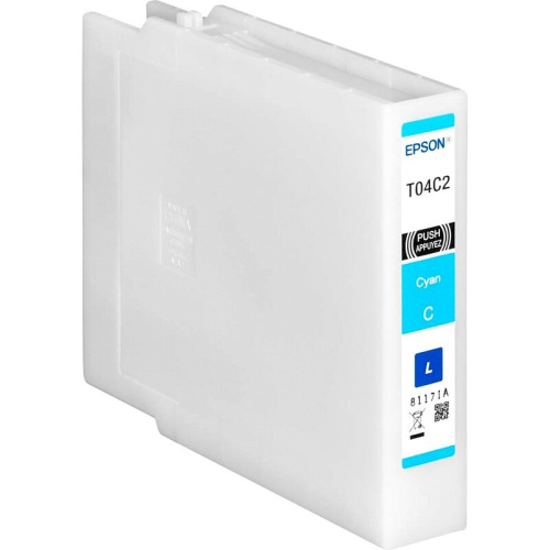 Картридж Epson C13T04C240 WF-C81xx Ink Cartridge L Cyan