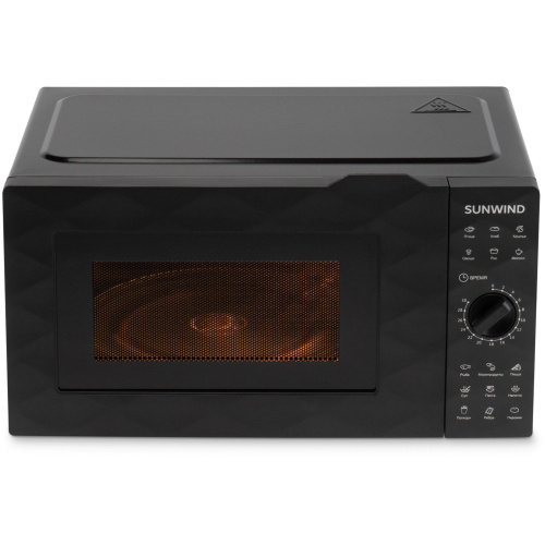Микроволновая печь SUNWIND SUN-MW002 черный 700Вт, 20л