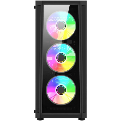 Корпус Bloody BD-CC120F черный без БП ATX 8x120mm 1xUSB2.0 1xUSB3.0 audio bott PSU