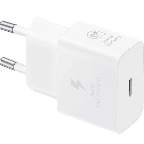 СЗУ Samsung СЗУ EP-T2510XWEGRU 25W Type-C white + кабель Type-C
