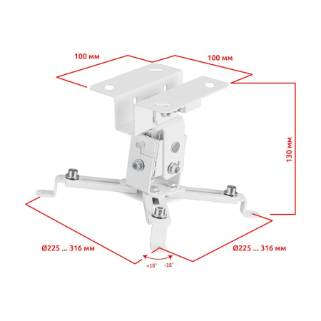 Крепление UNITEKI PM2202W