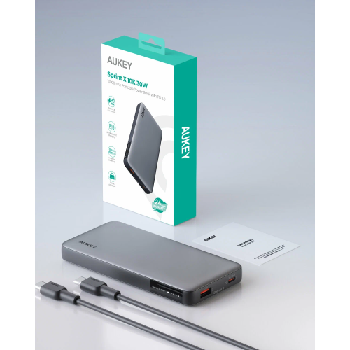 Внешний аккумулятор Aukey Y41 Sprint X 10000 30W