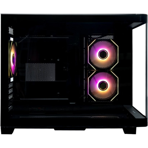 Корпус XASTRA QR600M 3ARGB C10-UC (QR600M-3FM12A-C10-UC-L) Black mATX/Aquarium/Curve Glass/Led Strip/3x120mm ARGB PWM FM fans/ Argb+PWM HUB 10port