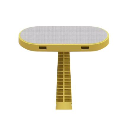 Пароочиститель Polaris PSC 1702C черный/желтый