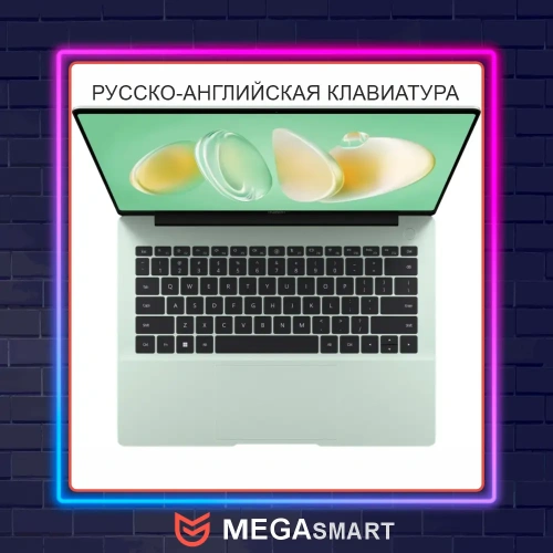 HUAWEI MateBook 14 FLMH-X (53014MFP) 14.2"OLED 2.8k Touch/Ultra5-125H 14c/16GB/512GB/Intel Arc/DOS (металл) Green