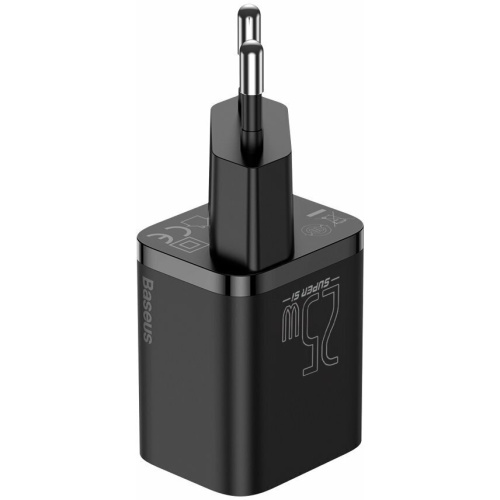 СЗУ Baseus Super Si TZCCSUP-L01 Quick Charger 1C 25W EU Sets Black