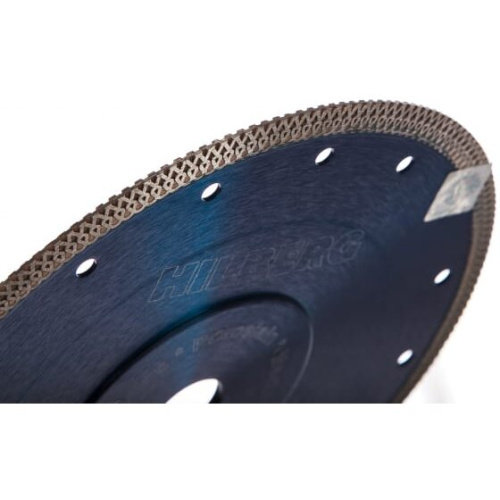 Диск алмазный отрезной Hilberg Турбо ультратонкий х-тип HM406 230x25,4x22,23