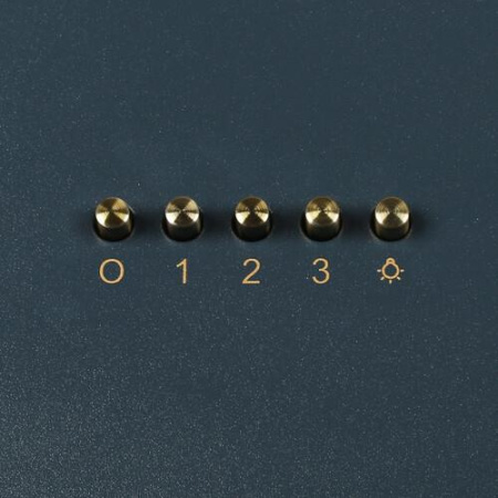 Вытяжка каминная Haier HVX-W671ATQBB серый/золотистый