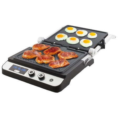 Электрогриль Kitfort КТ-1636 серебристый