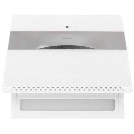 Вытяжка наклонная Hansa OKP6654IWSH белый/серебристый