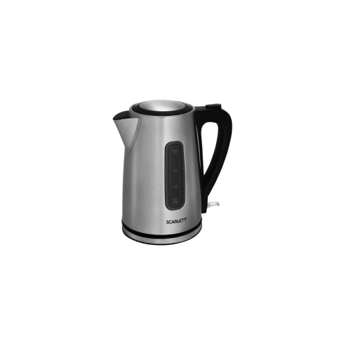 Электрочайник Scarlett SC-EK21S13 серебристый/черный