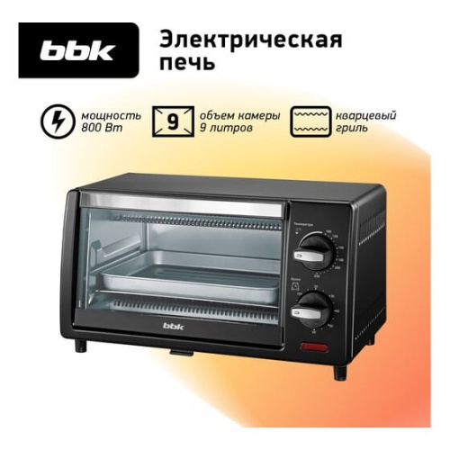 Электропечь BBK OE0917M черный