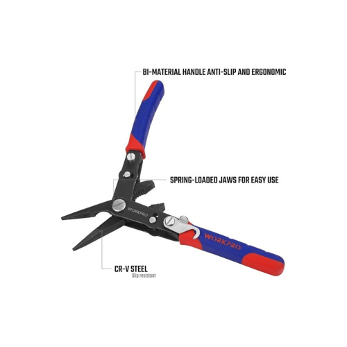 Плоскогубцы WORKPRO WP231084 2-в-1 200 мм