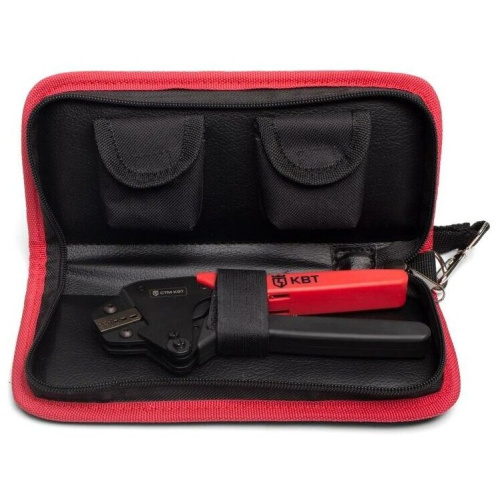 Пресс-клещи КВТ 78862 с набором матриц CTM