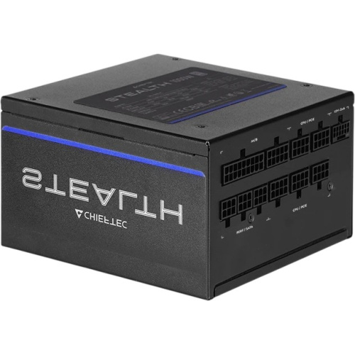 Блок питания Chieftec Stealth SPX-1000-FC (ATX 3.1, 1000W, 80 Plus Platinum, Active PFC, 135mm fan, Gen5 PCIe, Full Cable Management) Retail