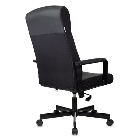 Кресло Бюрократ Dominus-BL искусств. кожа черный