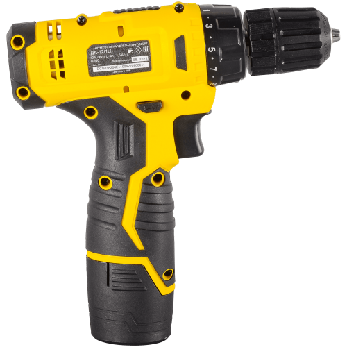 Дрель-шуруповерт Eurolux ДА-12/1Li 72/14/37